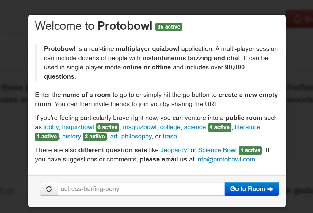  Protobowl ——全球Quiz Bowl选手都在用的在线抢答平台 