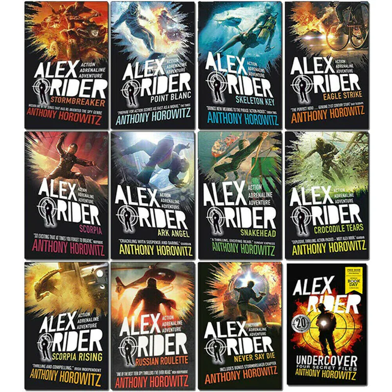 《Alex Rider》系列：青少年间谍 × 高强度冒险