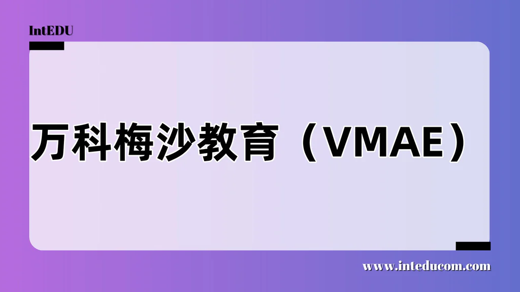 万科梅沙教育（VMAE）