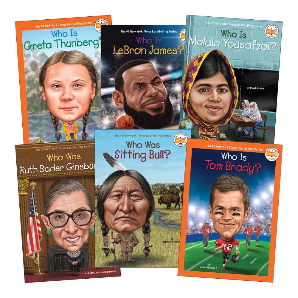 《Who Was?》系列：历史人物传记  × 丰富图文阅读体验