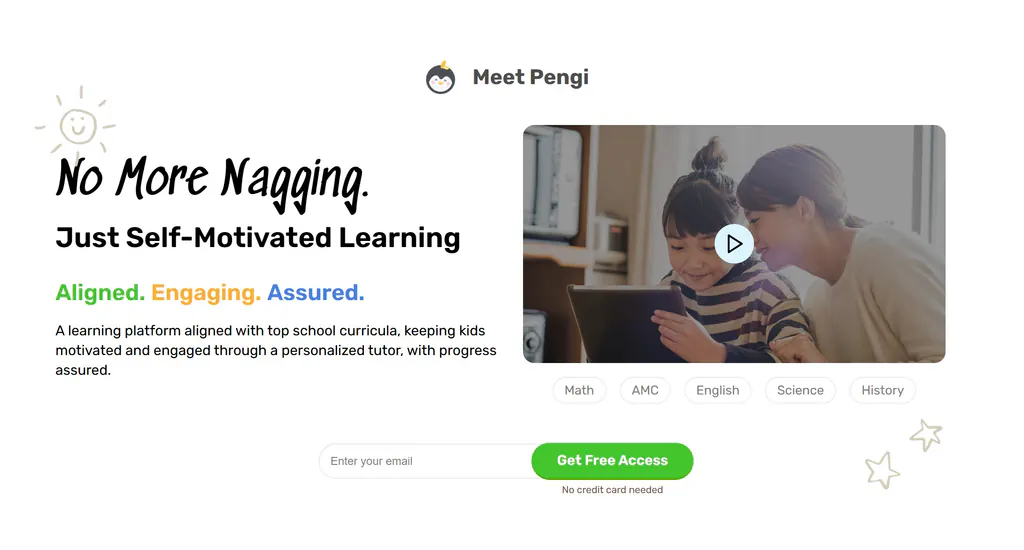 Pengi.ai  ——最懂 K–12 老师与学生的 AI 教学助手