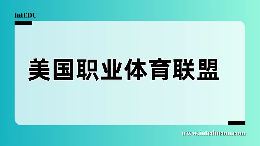 美国职业体育联盟