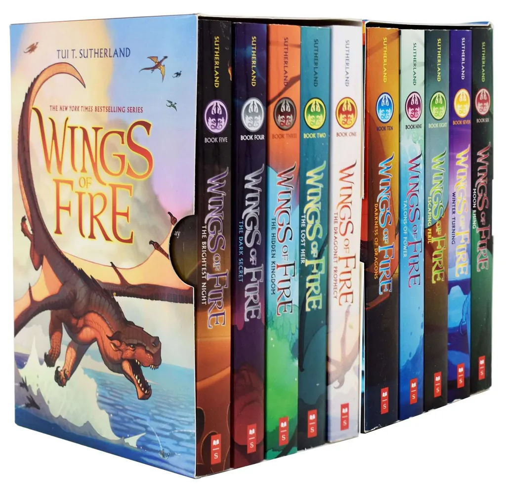 《Wings of Fire》系列：龙族史诗 × 多视角成长