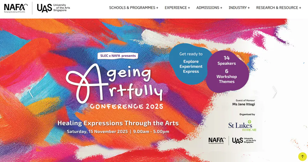 NAFA（Nanyang Academy of Fine Arts） ——新加坡最具历史与国际影响力的艺术学府之一