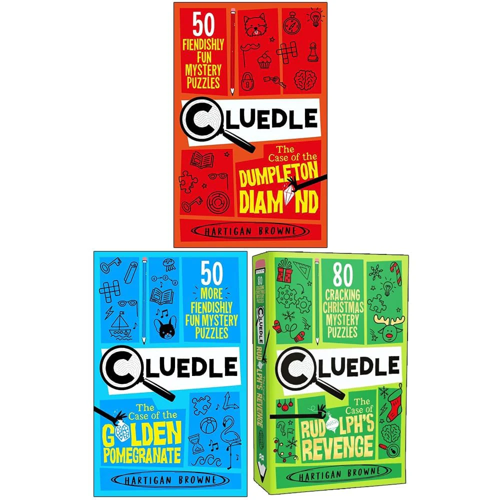 Cluedle 系列 “和侦探波恩一起，用 50 道谜题揭开真相。”