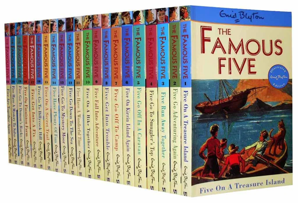 《The Famous Five》系列：经典探险 × 独立成长 