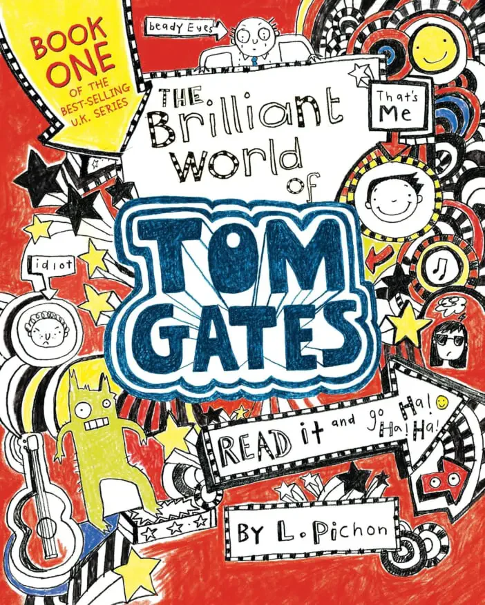 《Tom Gates》系列：绘画日记 × 爆笑日常 × Lexile