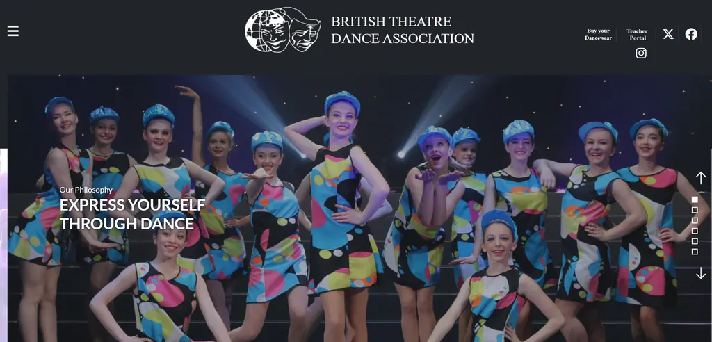  BTDA（British Theatre Dance Association）   ——英国知名舞蹈与戏剧教育协会、舞蹈比赛与考级平台