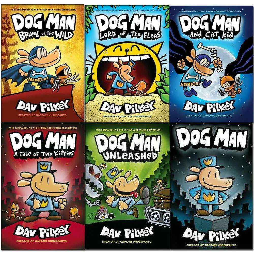 《Dog Man》系列：滑稽英雄 × 图像小说 × 阅读超燃力