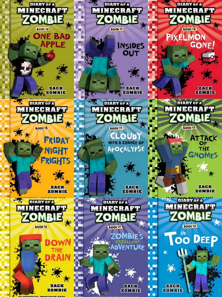 	Diary of a Minecraft Zombie 系列《我的世界：僵尸的日记》