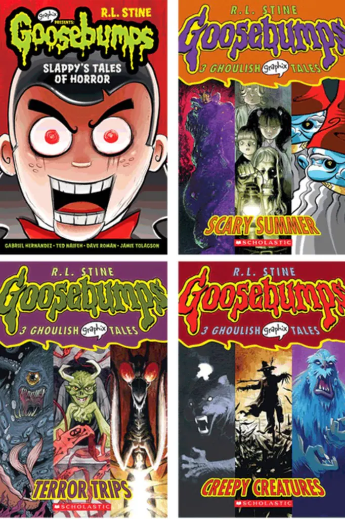  英文原版惊悚入门神作：《Goosebumps 鸡皮疙瘩》系列，一读上瘾！