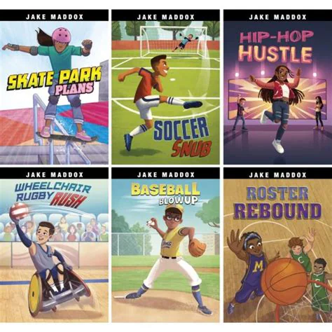 《Jake Maddox Sports Stories》系列：成长励志 × 青少年运动冒险