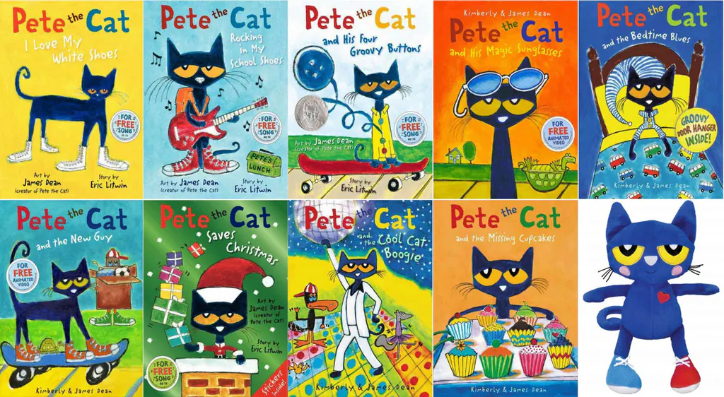 《Pete the Cat》系列：随性乐观 × “I Can Read”桥梁书