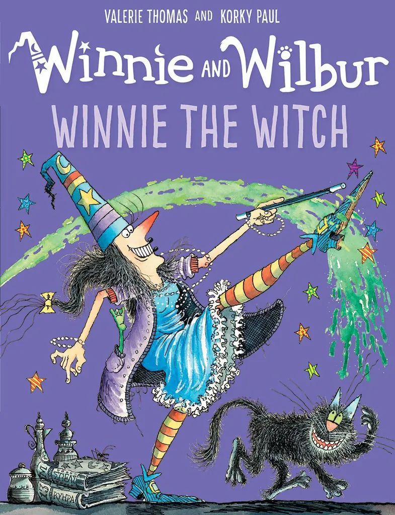 《Winnie the Witch》系列：魔法日常 × 幽默插图 
