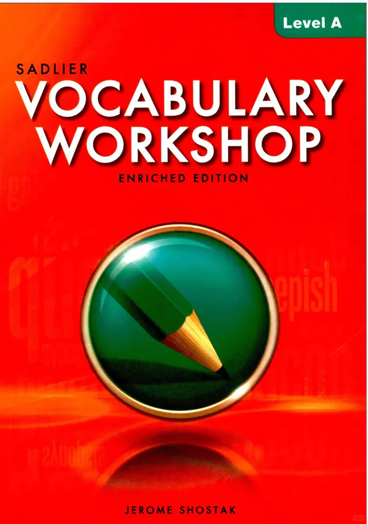《Vocabulary Workshop》  ——美国中小学最权威的系统词汇教材 、英语学术能力的基石