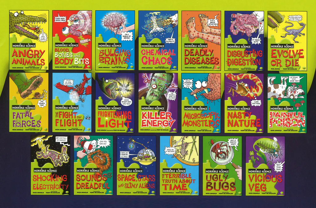 Horrible Science》系列：恶心有趣× 科学启蒙× Lexile ≈500–910L