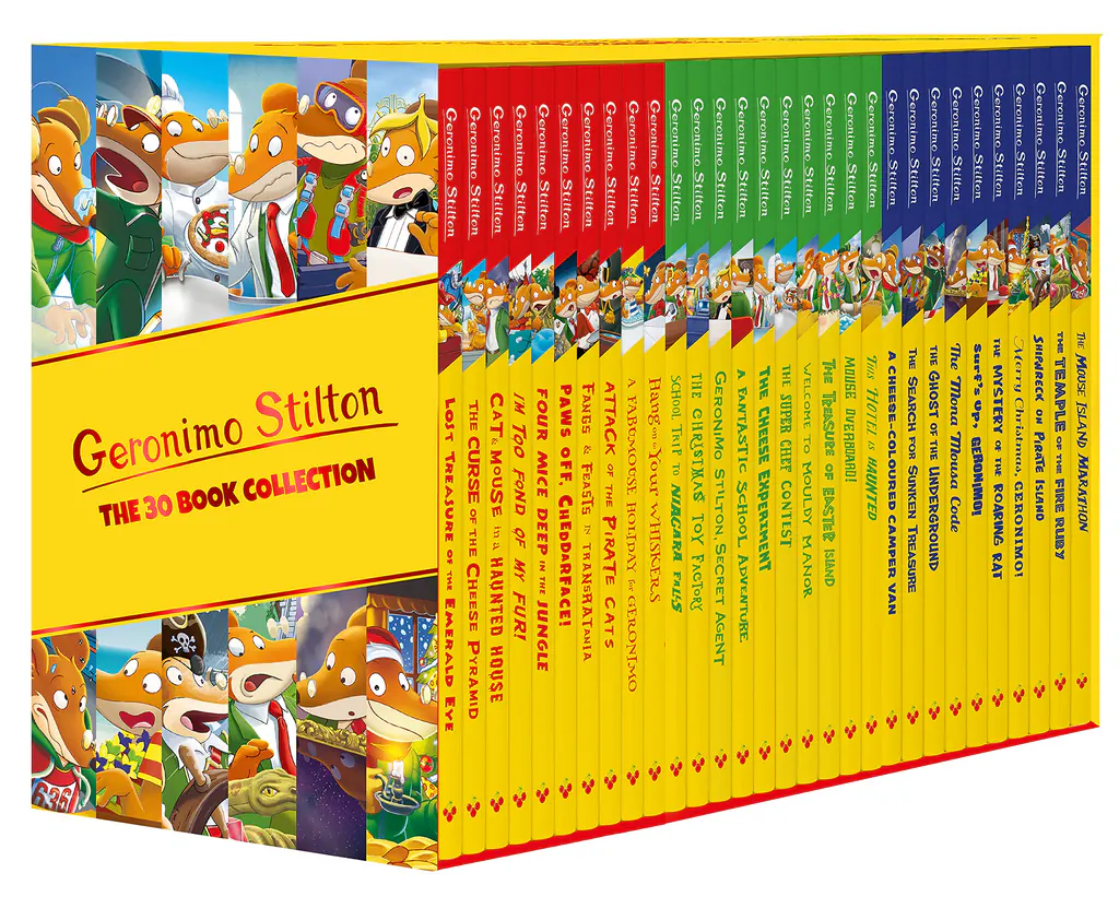 《Geronimo Stilton》系列：  鼠国记者 × 惊险旅程