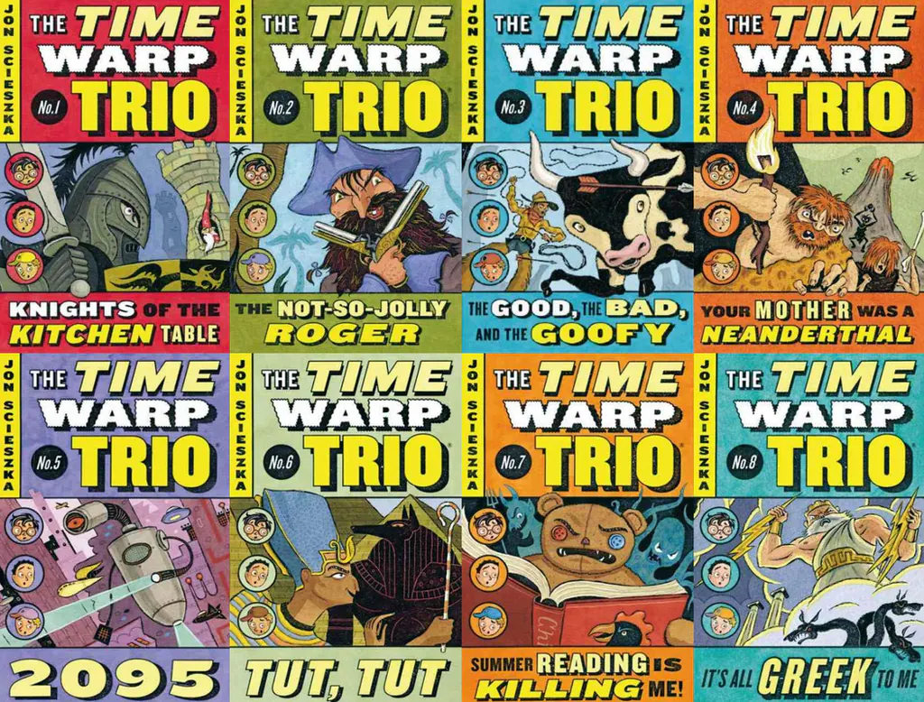 《The Time Warp Trio》系列：穿越时空 × 爆笑冒险