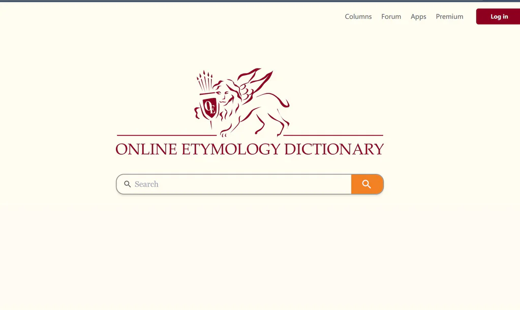Etymology Online：  词根，词源，文化背景， 读懂英文的“前世今生”