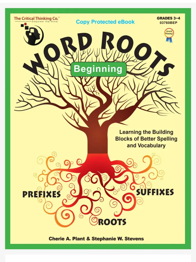  一本让单词“秒懂”的词根书：《Word Roots》