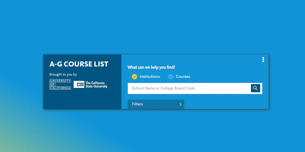一文讲清UC系需要的 a–g 课程要求