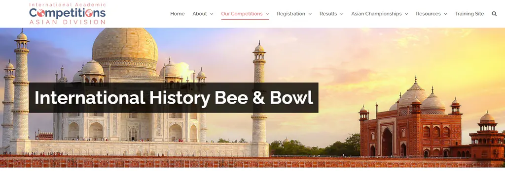  International History Bee & Bowl（IHBB）  ——全球领先的中小学英文历史竞猜与团队赛 