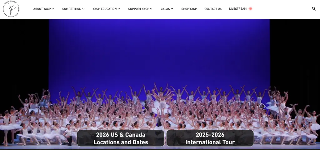  认识竞赛之 YAGP（Youth America Grand Prix）美国青年芭蕾大奖赛