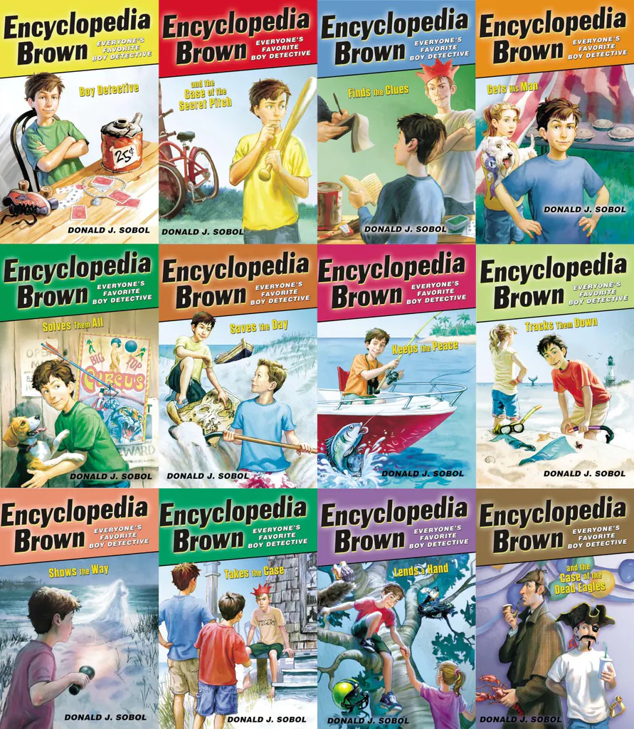 《Encyclopedia Brown》系列：小侦探训练营 × 逻辑推理 
